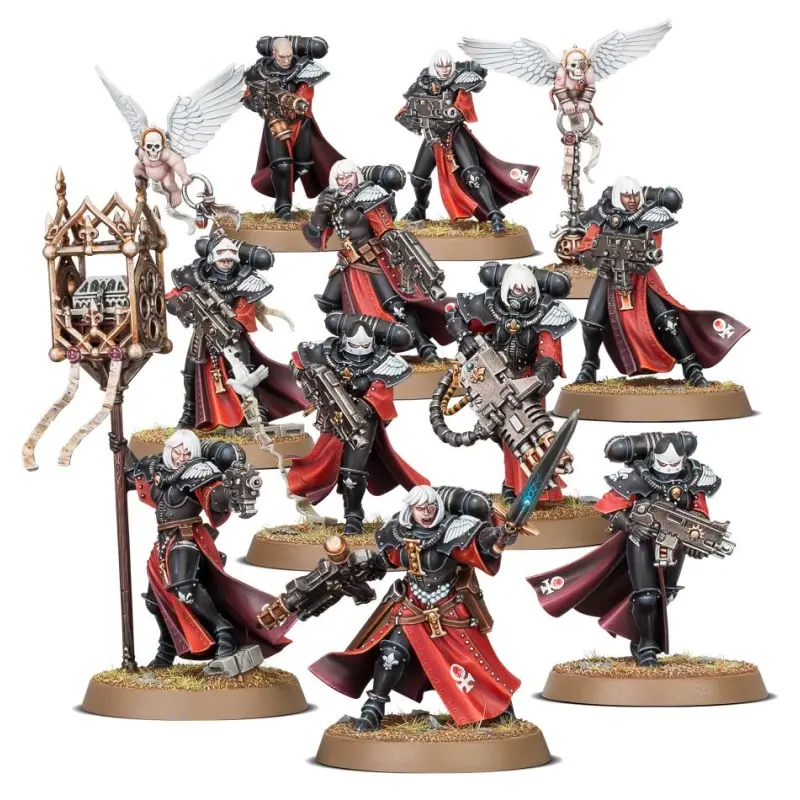 Adepta sororitas: battle sisters squad, model 52-20